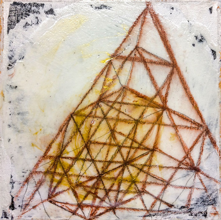 2013, acrylic on canvas, 8" x 8"
