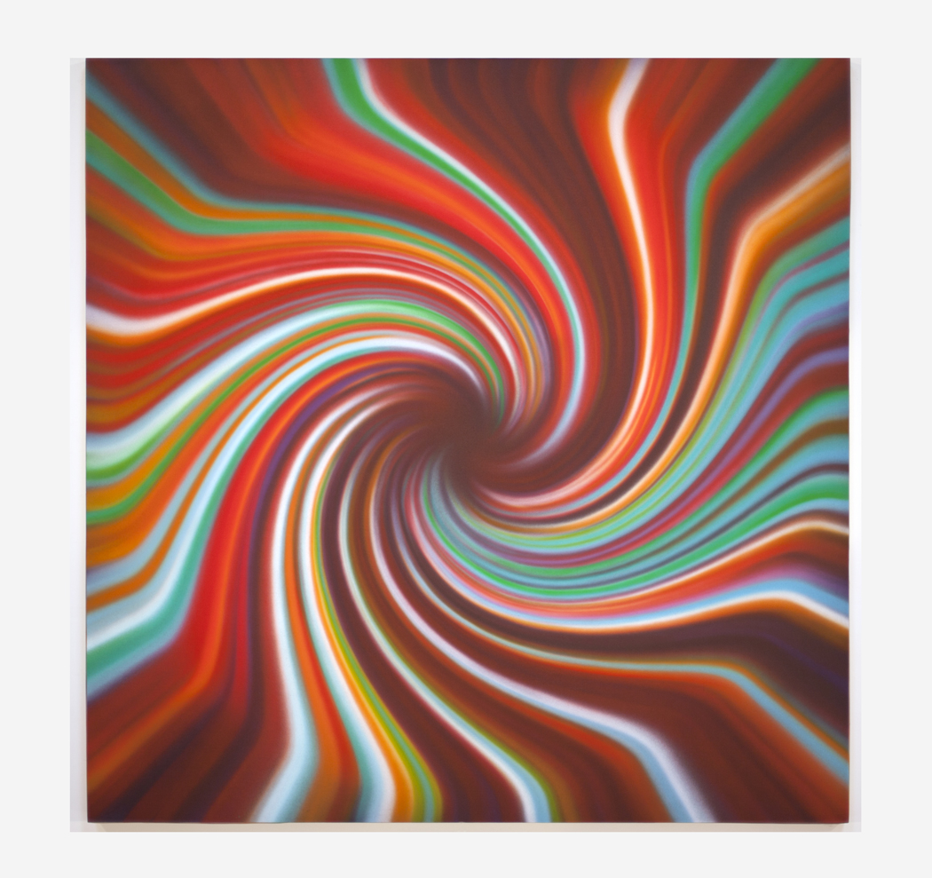 2013, synthetic polymer on canvas, 64 x 64 inches