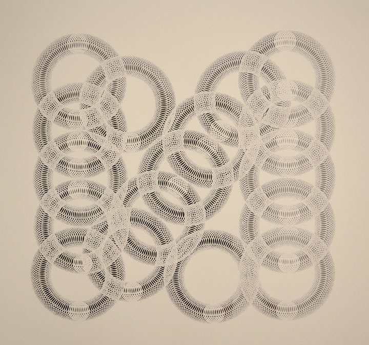 hand cut archival paper, 45" x 47", 2015