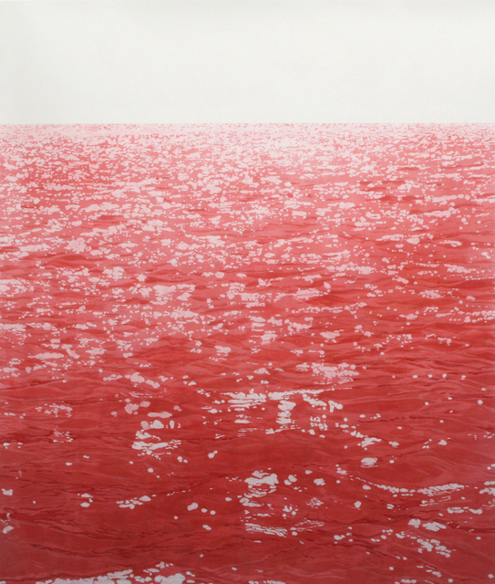 pastel and pigment on paper, 53" x 45", 2015