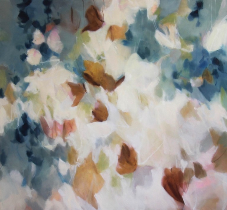 oil and acrylic on canvas, 48 x 52