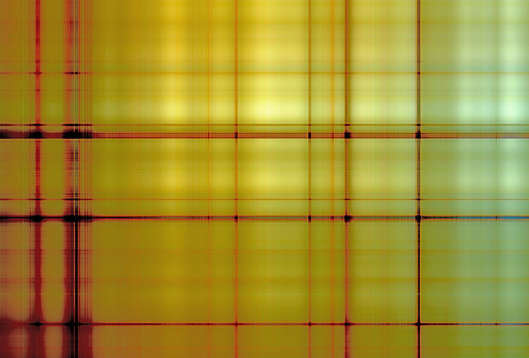 2016, archival pigment prin on metallic paper, 54 x 80"
