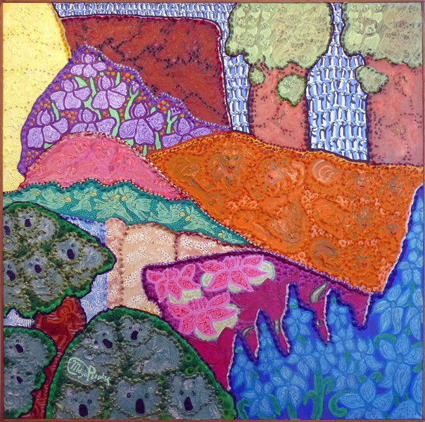 1992, acrylic, 37” x 37”