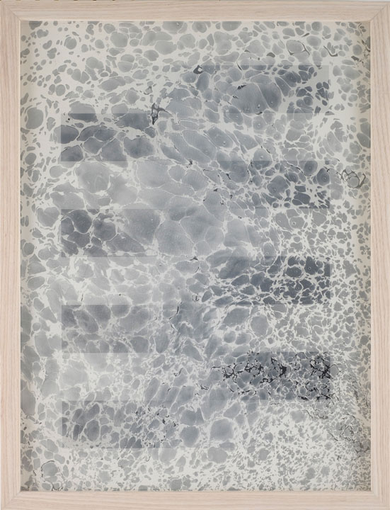 2016, Acrylic on silk, UV ink on extruded PVC, aluminum, 24" x 18"