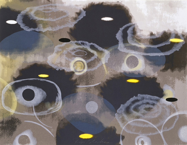 Ross Bleckner: Flowers –Works on paper from the 1990s