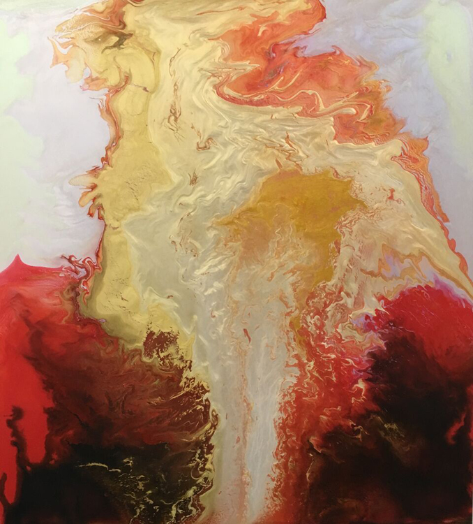 Suzan Woodruff - "Space Rain"