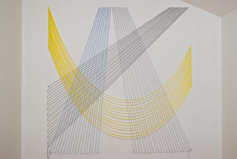 Nylon cord,nylon webbing,nails
78"x78"