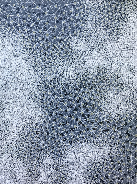 ink and pen on clayboard, 24" x 18", 2018