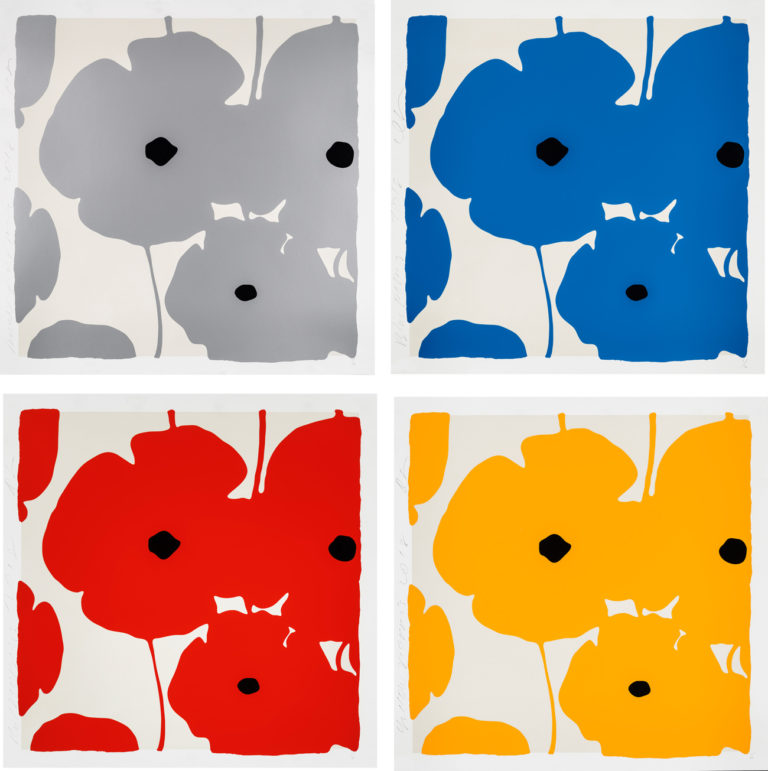 Four Poppies