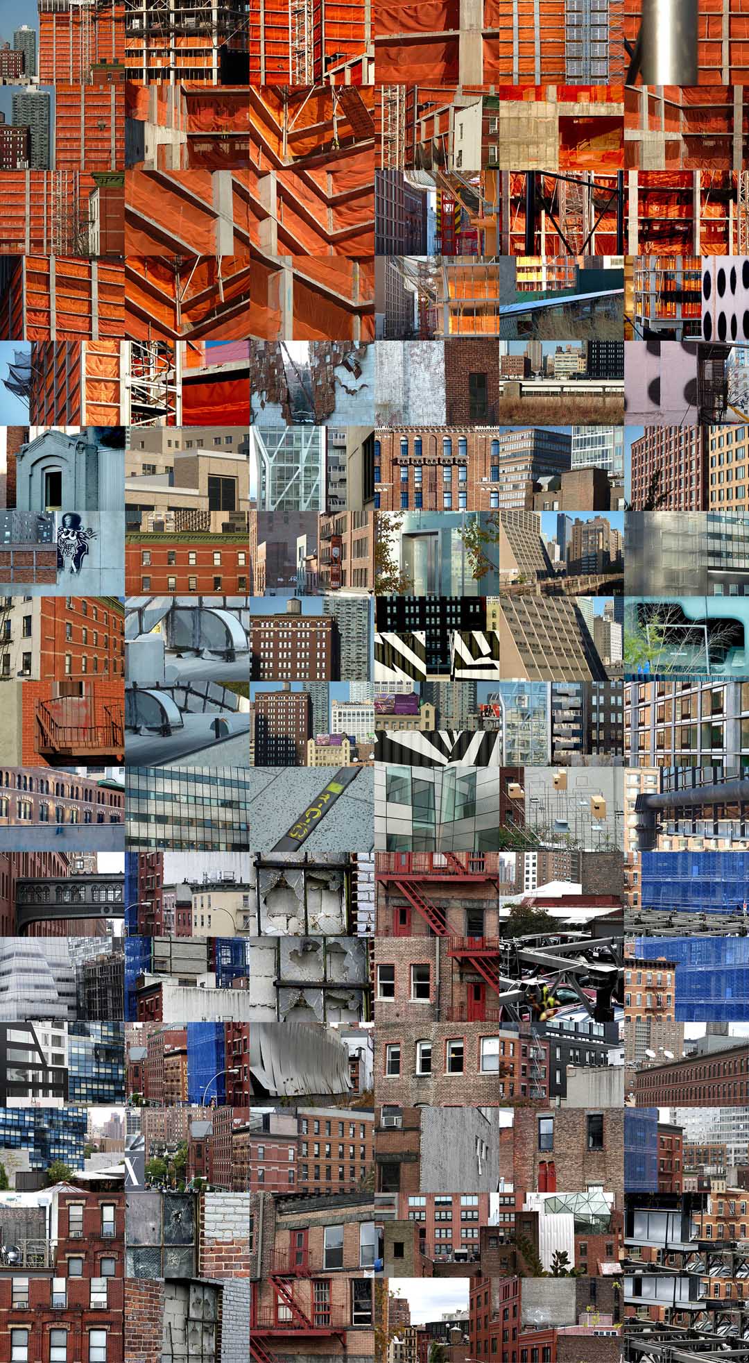 "Urban Rhythms" Simo Neri: Photo Mosaics