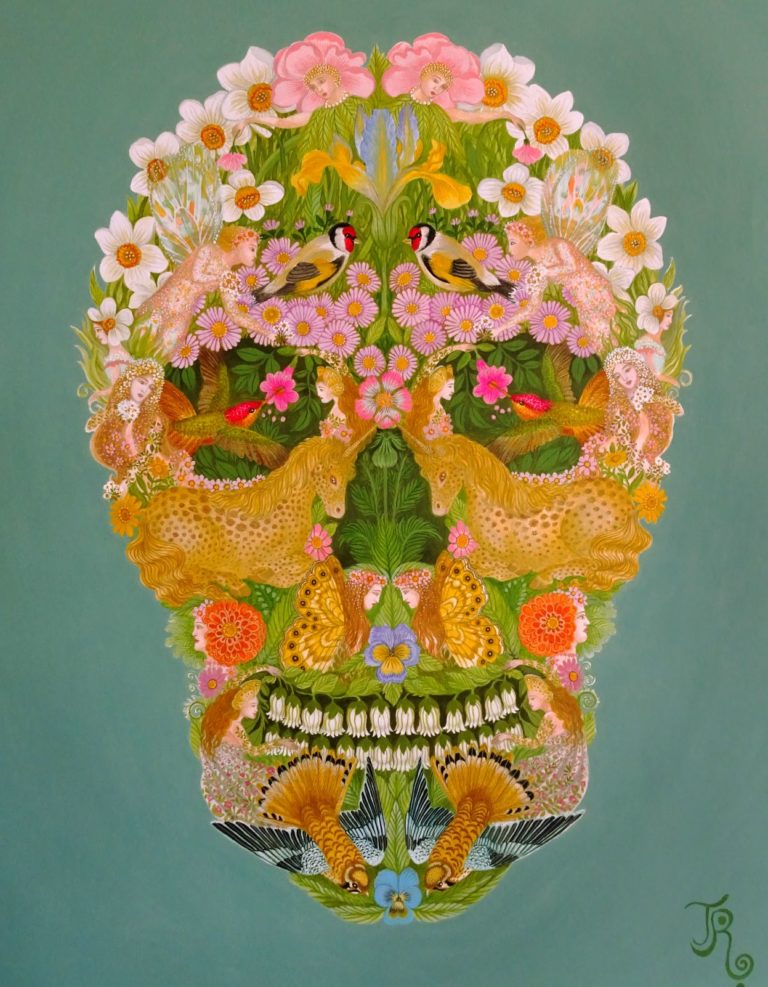 Oil on panel