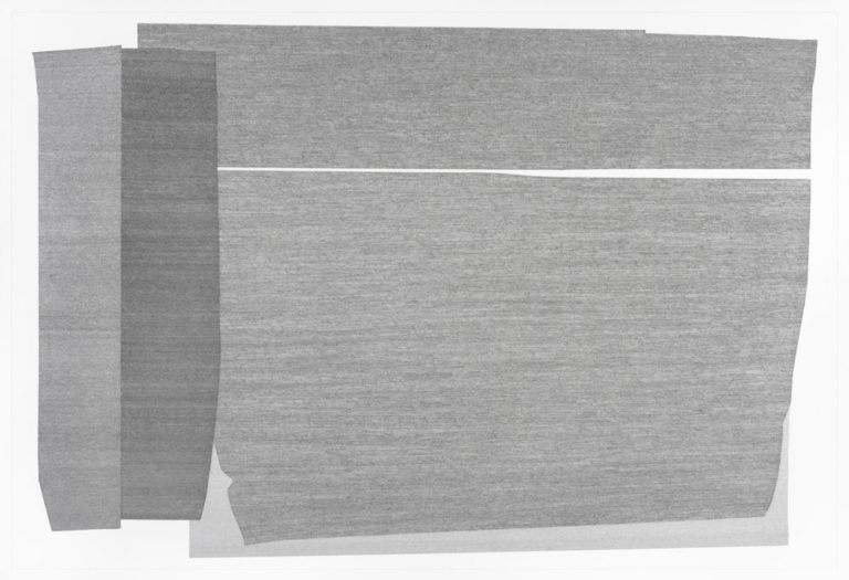 Michael Russell, "Untitled 30," 2019, Ink and Graphite on Paper, 34 x 48 Inches Framed