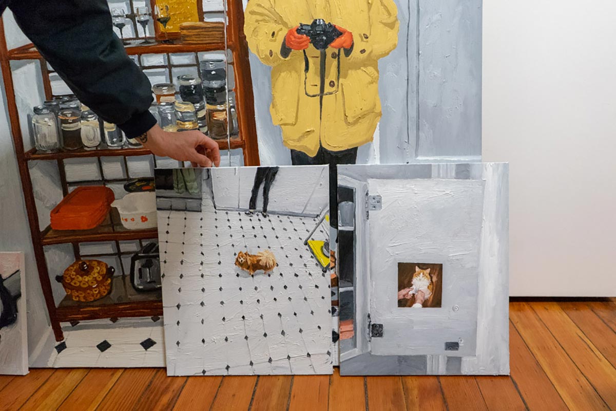 Emilio Villalba:  Home studio visit and interview