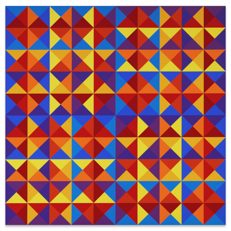 1970, oil on canvas, 57 x 57 inches