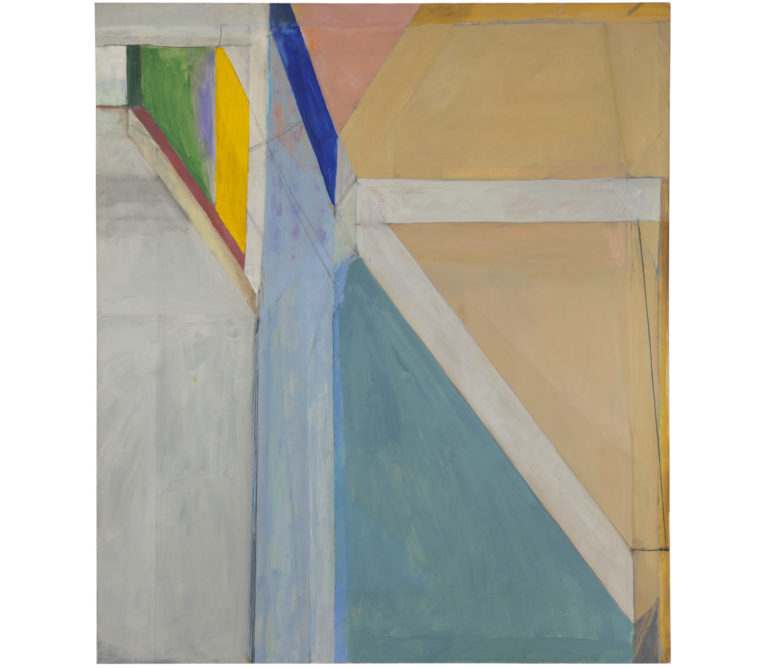 1969, oil and charcoal on canvas, 93 x 81 inches © Richard Diebenkorn Foundation