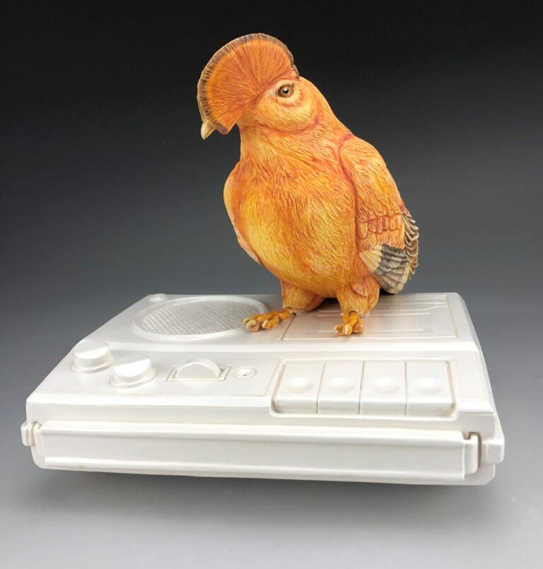 2021, ceramic, 8.5" W x 8.5" H x 6.5" D