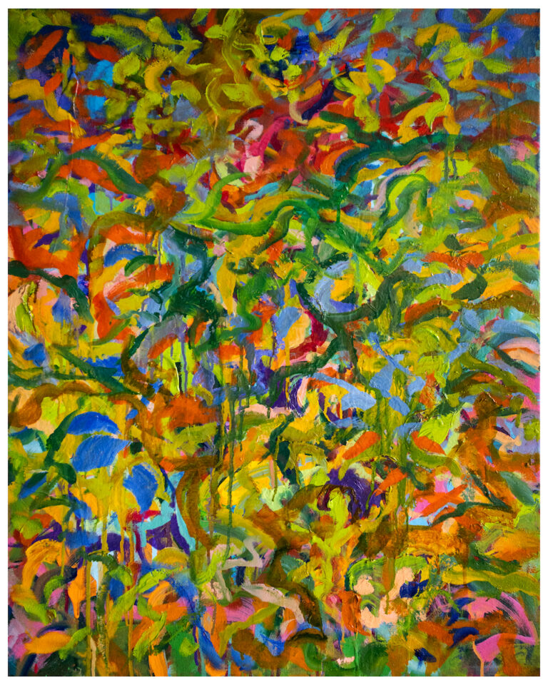 Shara Mays, Auderon, 24x20", oil and acrylic on canvas, 2023