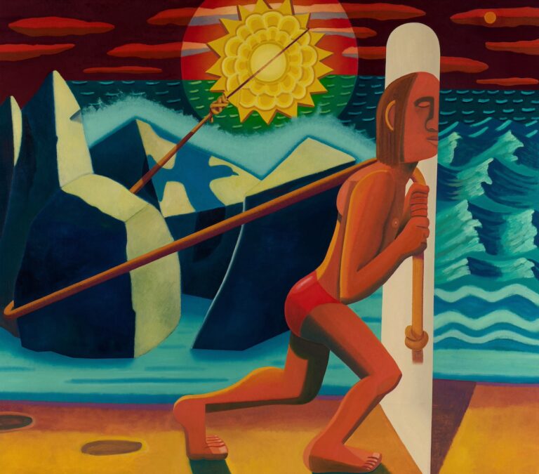 Jack Tozzi, Catching Light, 42x48", oil on canvas, 2023. Courtesy  of Marrow