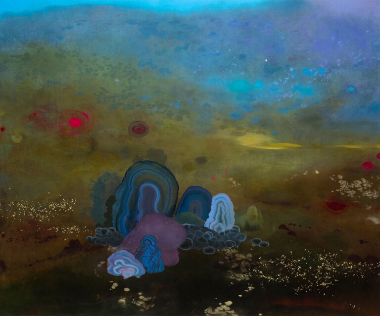 Darren Waterston
The Gathering, 2024
Oil on wood panel
72 x 60 inches