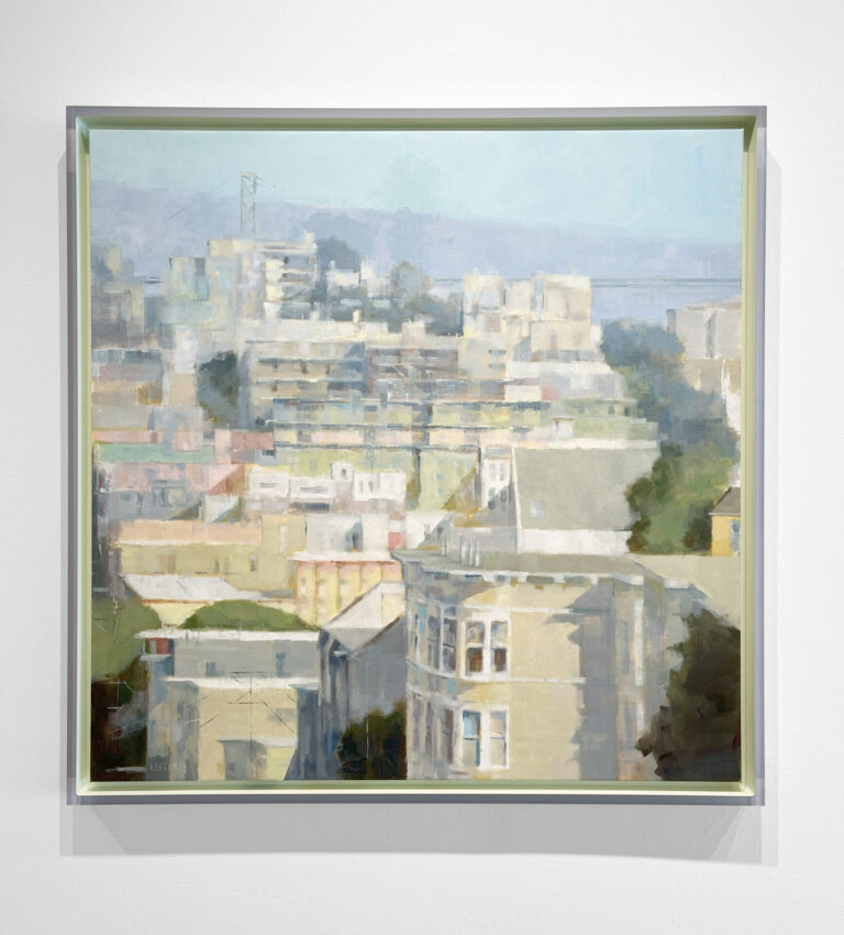 Carole Rafferty
Telegraph Hill
Oil on canvas
36 x 36 inches