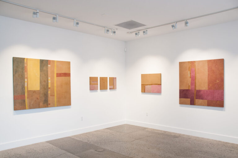Installation of Ribbon Rack at Sarah Shepard Gallery