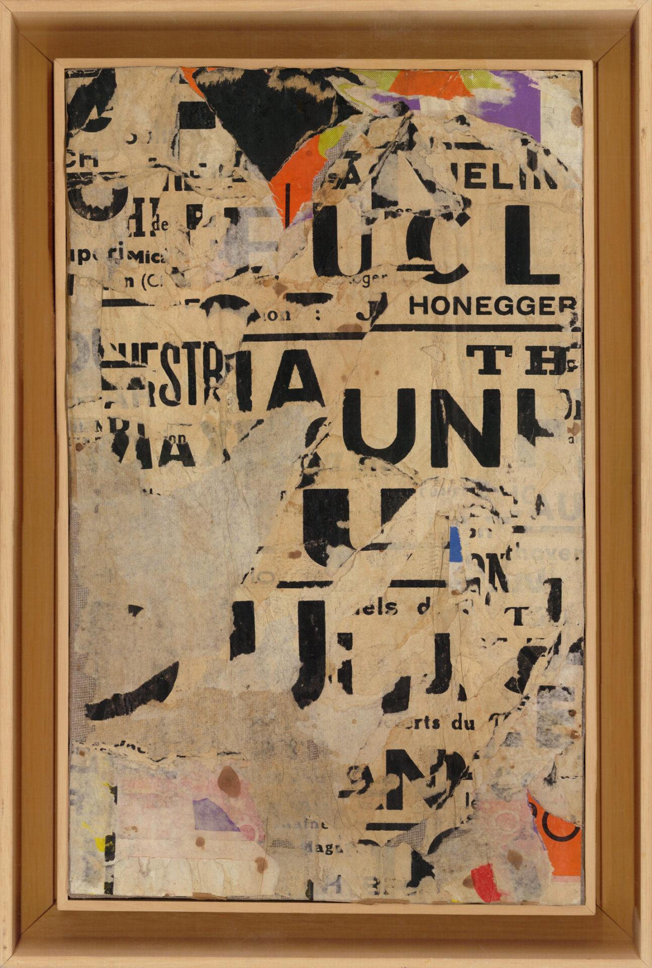 Jacques VILLEGLÉ: Urban Language
