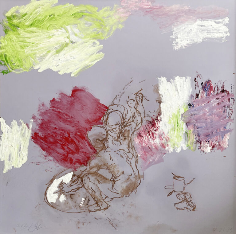 Painting by Oliver Lee Jackson