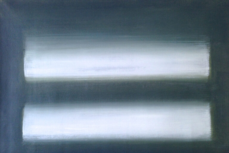 Acrylic on canvas, 31.5 x 46"