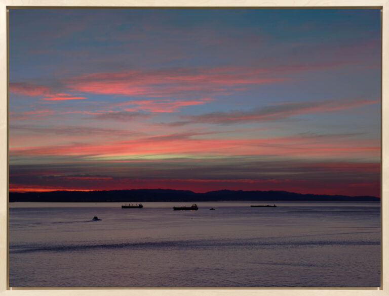 RICHARD MISRACH
Cargo Ships (January 8, 2025, 7:13 am), 2025
pigment print
© Richard Misrach, courtesy Fraenkel Gallery, San Francisco