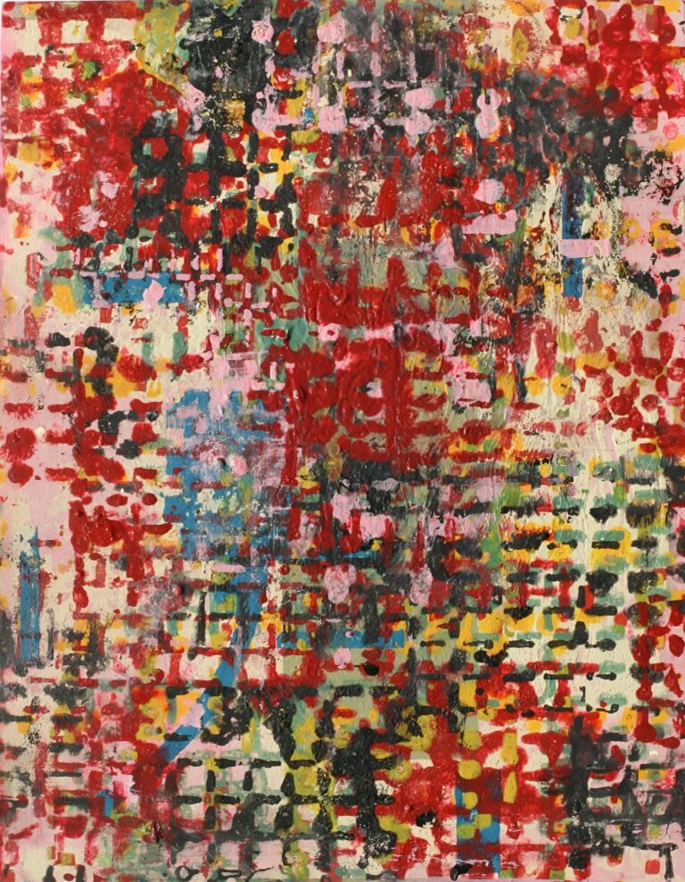Ward SCHUMAKER, "Rambunctious," 2025, acrylic on board