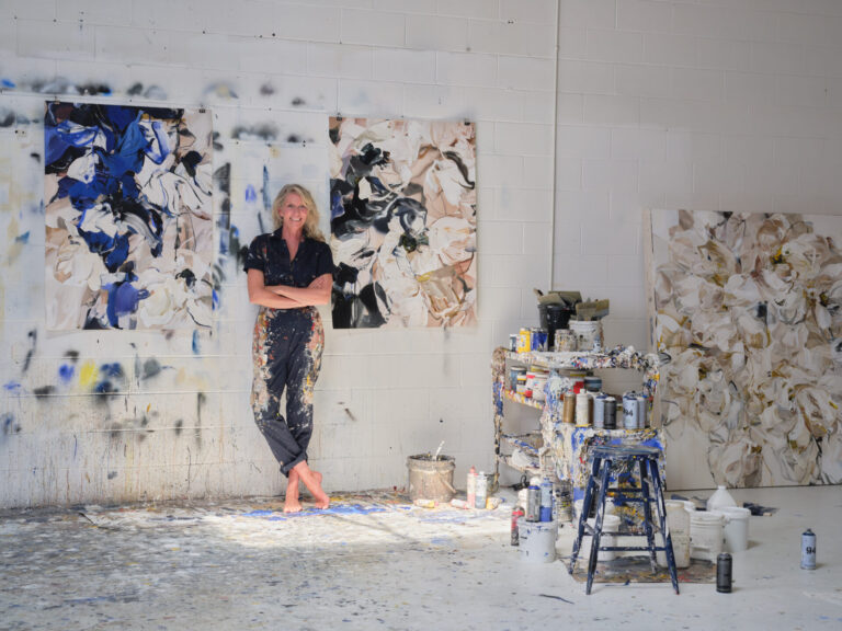 Bobbie Burgers In Her Studio