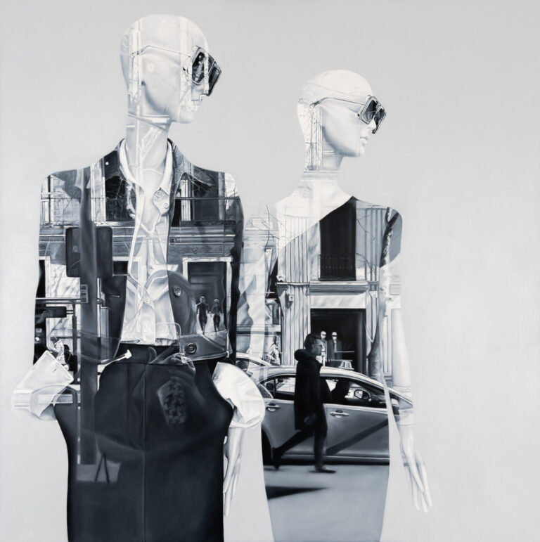 Urban Rhythm 63 x 63 Inches Oil on Canvas 2026