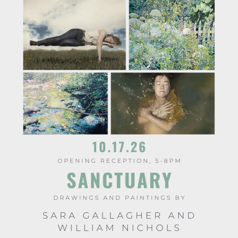 "Sanctuary" Exhibition featuring William Nichols and Sara Gallagher